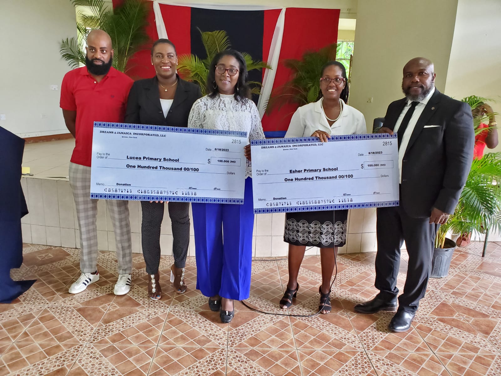 Community Donation to School
